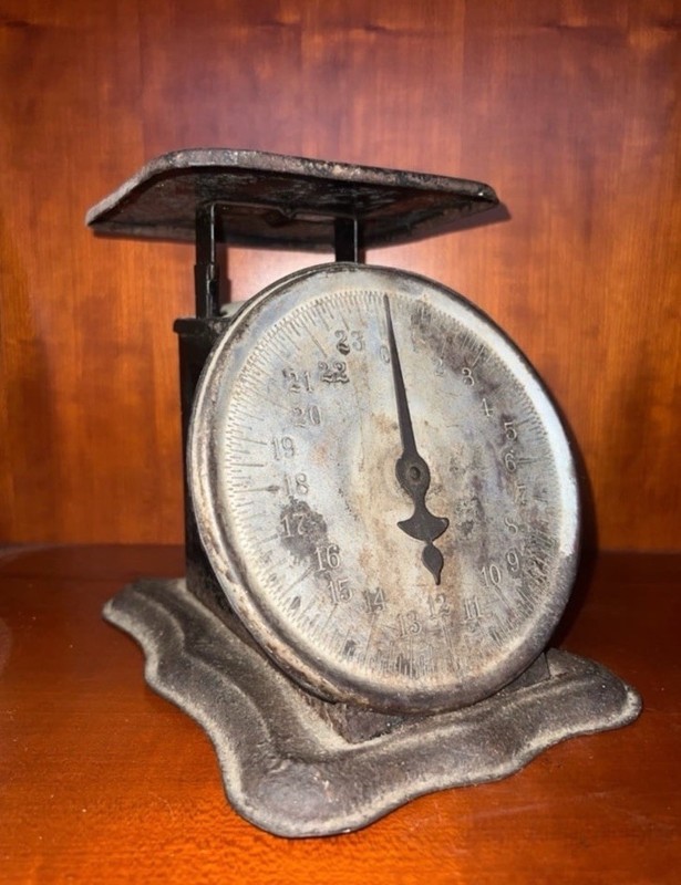 Perfection Original Slanting Dial Scale Metal Antique 1906 