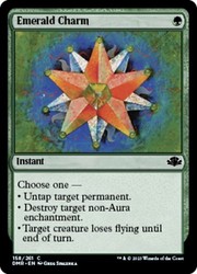 Emerald Charm 158/261 Foil Dominaria Remastered (DMR) MTG