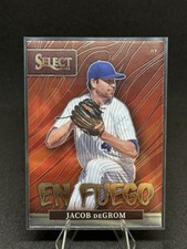 2022 Panini Select - En Fuego Jacob deGrom #EF8