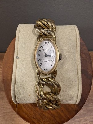 Vintage Lausanne 17 Jewels Shockproof Ladies Bracelet Watch Working