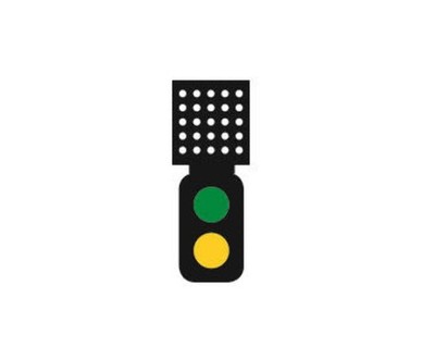 Train-Tech SS2T OO Gauge Sensor Signal (Theatre Indicator) 2 Aspect Distant