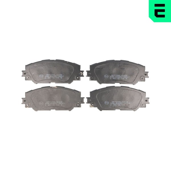 Bremsbelagsatz Scheibenbremse Optimal BP-12310 FüR Trezia Toyota HS Auris ANF10-image