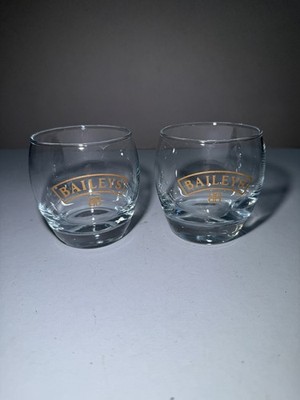 2x Baileys Glas. Baileys Irish Cream schwerer Boden Becher Glas. Männerhöhle. Geschenk