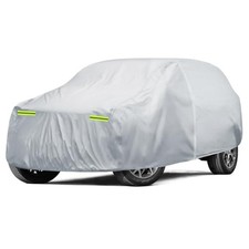 Car Cover Waterproof All Weather for Automobiles, Size A7 191-201 inch Silver