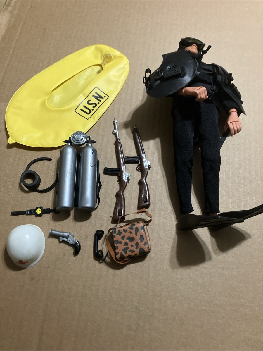 G i.joe シー.ダイバー　ハスブロ1990年代 G I Joe Scuba Diver with Accessories Vintage Hasbro 1990s | eBay