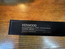 Kenwood CDM-600 6-Disc CD Magazine Changer for 5-inch 12cm CDs Made in Japan