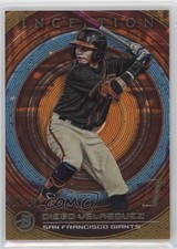 2022 Bowman Inception Orange Foil 2/25 Diego Velasquez #12 jg5