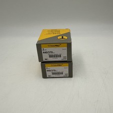 Lot Of 2 TitanPro TOCF2 HVAC Motor Run Oval Capacitor 2 MFD/UF 440/370 Volts