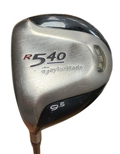 Taylormade R540 Driver Left Hand Stiff Flex Golf Pride Grip Multi Compound Grip