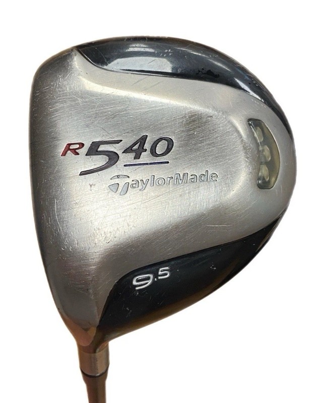 Taylormade R540 Driver Left Hand Stiff Flex Golf Pride Grip Multi Compound Grip