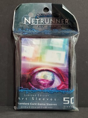 Android Netrunner POP UP Art Sleeves ( 50ct ) Fantasy Flight New Standard
