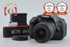 "Count 4,406" Canon EOS Kiss X5 / Rebel T3i / 600D 18.0 MP EF-S 18-55 IS II Lens