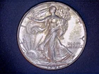 1941-D Liberty Walking Half,  Circulated Ave, .3617 Oz Silver (US-8833)