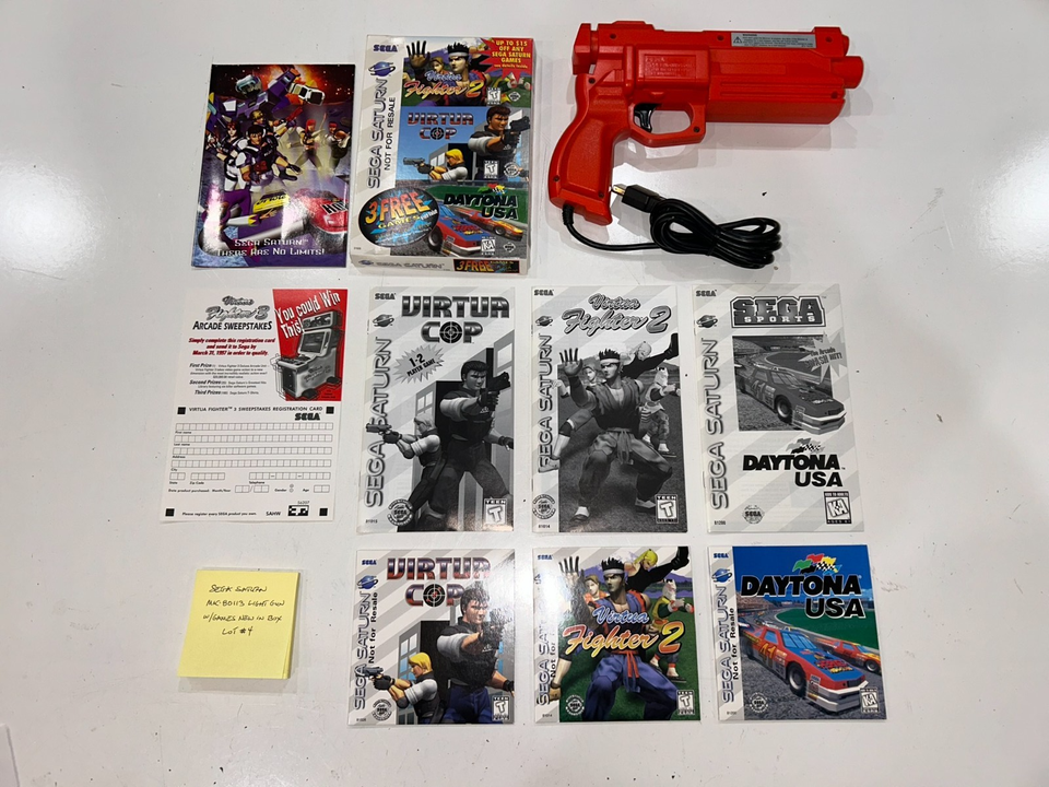 Sega Saturn virtua gun cop - Peças e Acessórios de Vídeo Game - Jardim