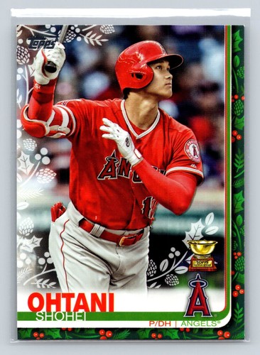 Shohei Ohtani #HW16 2019 Topps Holiday Mega Box card