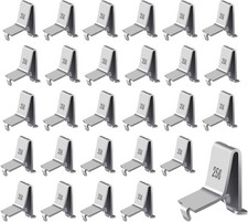 Shelf Clips, Adjustable Supports Clip for 255 Standard Pilaster, Heavy Duty Meta