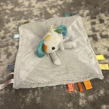 Bright Starts Cuddle 'N Tags Elephant Lovey - Security Blanket