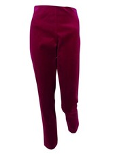 Ralph Lauren Women's Stretch Velvet High-Rise Skinny Pants