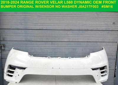   2018-2024 RANGE ROVER VELAR L560 Dynamic Front Bumper OEM w/sensor NO/washer
