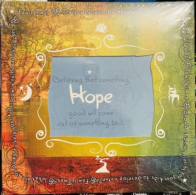 FAMILY TIMES HOPE CD FAITH BASED ITEM FAMILY INTERACTION VIRTUE PACK [AI]