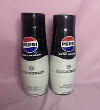 Lot of 2 SodaStream Pepsi Zero Soda Mix - 14....