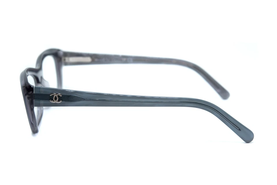 Очки Chanel 3162 c.1114 прозрачные лазурные размер 53/16/35 сделано в Италии - Изображение 3 из 4