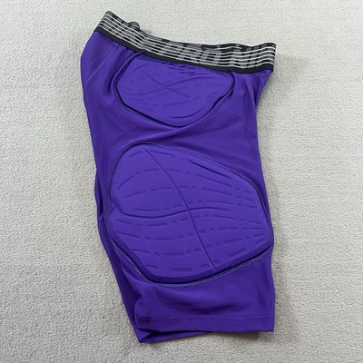Nike-Pro Hyperstrong 5-Pad Basketball Padded Shorts 3XL Purple | BQ2725-547 NWT