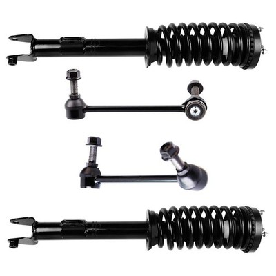 Stab Bar Link Kit + Strut Spring for Chrysler 300 05-10 Dodge Charger 06-09 4pc