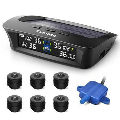 #ad Tymate RV Tire Pressure Monitoring System Solar Charge TPMS 6 Sensors amp; 5 $250.46