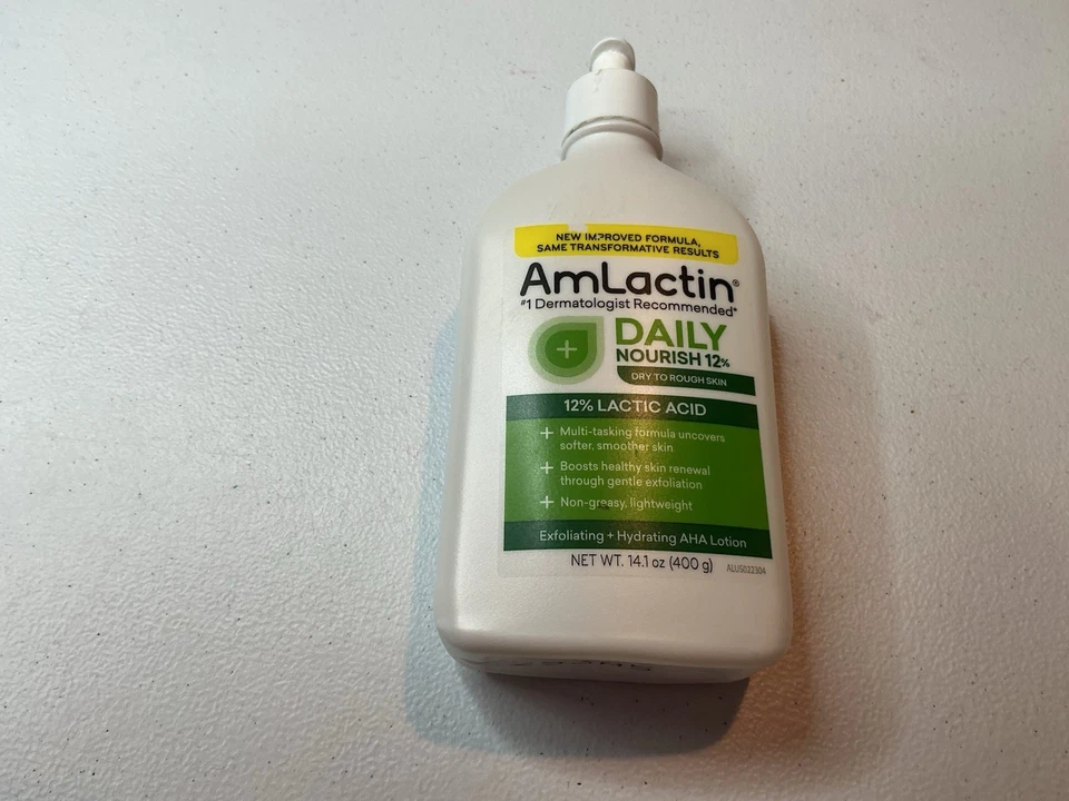 Loción hidratante AmLactin Daily Nourish 12 % ácido láctico 14,1 OZ Foto 4 de 4