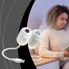 Galaxy Starry Sky Night Light Projector 2 in 1 Portable with 12 Projection Films