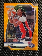 2024 Panini Prizm WNBA Basketball Ariel Atkins Orange /99 #56 Washington Mystics
