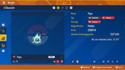 Event Shiny Yuyu/6DVs/Pokémon Karmesin&Purpur 