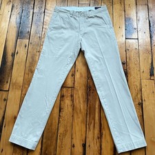Polo Ralph Lauren Men  s 32x30 Slim Fit Khaki Chino Pants Preppy Casual Beige