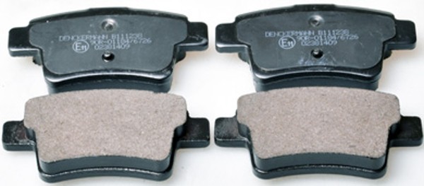 Bremsbelagsatz Scheibenbremse Denckermann B111238 FüR Picasso CitroËN C4 1 16V-image