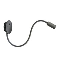 Kinkiet 1X3W/Led 250Lm, Czarny, Nowoczesny - Led Wandleuchte
