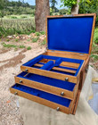 Grand Coffre bois argentier pour ménagère Argent de 85 pieces  40 x 32 x 20cm