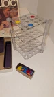 Vintage 1972 Qubic Game / Parker Brothers 3-D Tic Tac Toe Game Complete