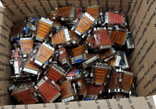  LOT OF 140 DVI to VGA Adapter Converter DVI-A Analog Male HD15 Female M/F