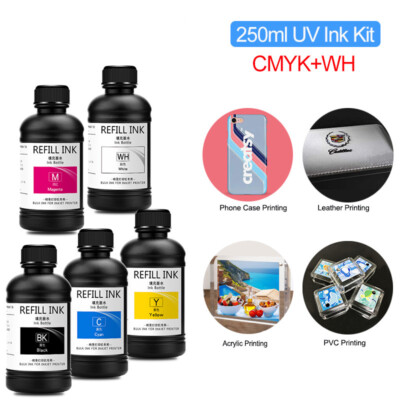  LED UV Curing Ink For Epson 1390 L800 1400 1430 1500W R290 L805 L1800 Printer