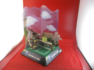 Mario Power Tennis Nintendo Gamecube Promo Store Counter Display Yoshi  Bowser