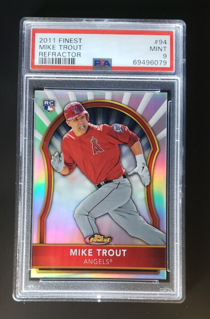 MIKE TROUT Aceo Custom Millville High School Rookie Card 