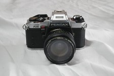  EXC  5 Pentax Program Plus 35mm SLR Film Camera w/ 28mm f2.8 TESTED