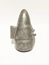 Anitque French Pewter Ice Cream Chocolate Mold Brevet SGDG Maker's Mark Carrot