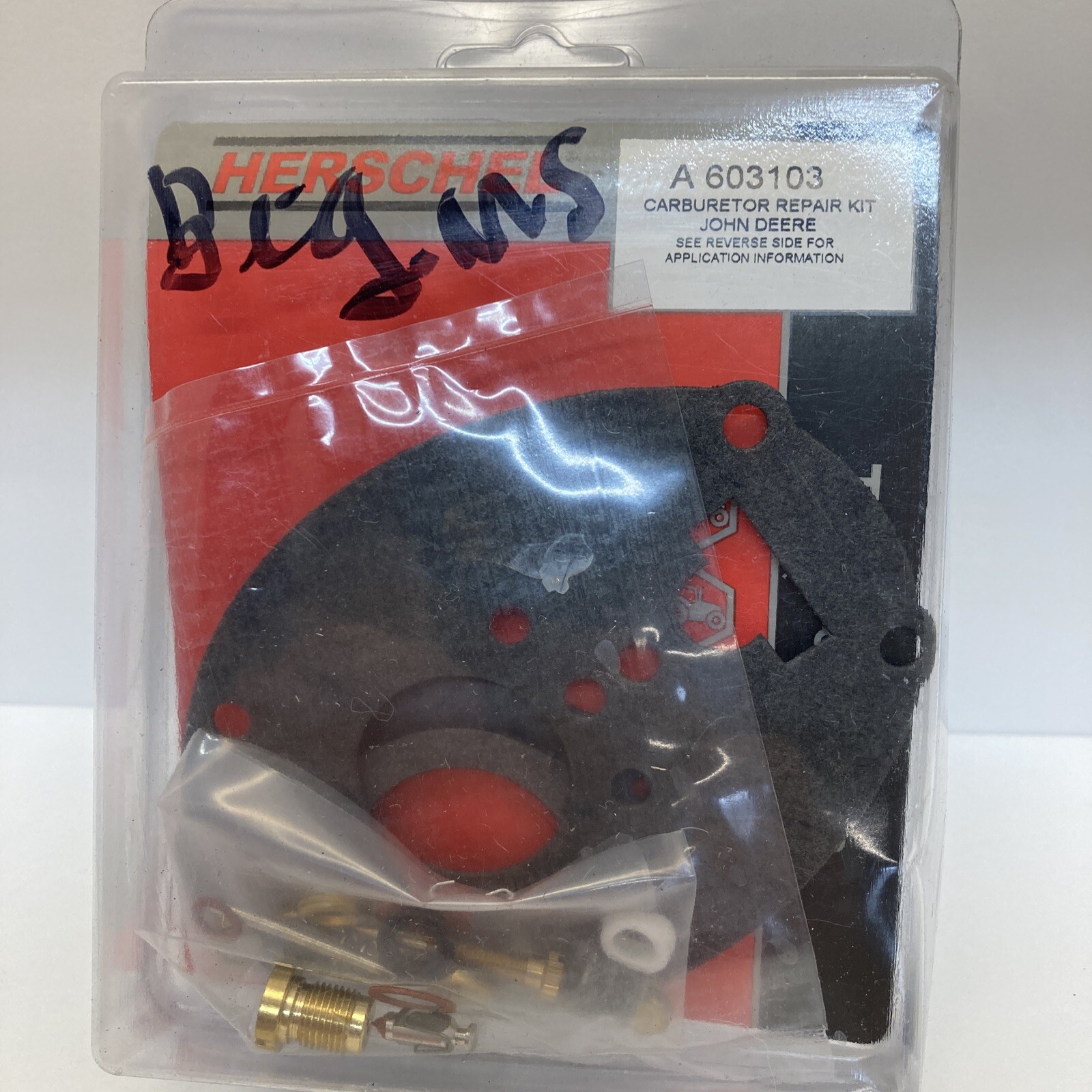 Herschel A603103 (Tractor) Carb Kit NOS | eBay 