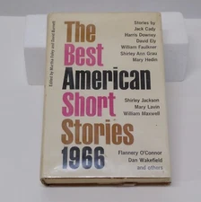 Best American Short Stories: 1966 Hardcover First Printing January 1, 1966 RARE