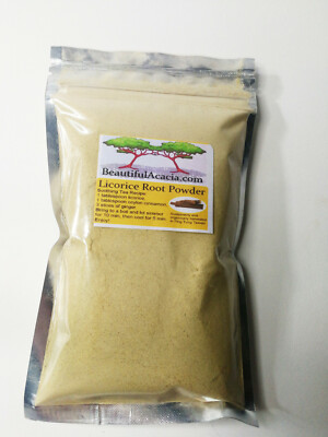 Organic Licorice Powder 100g (Glycyrrhiza Glabra) 100% pure Liquorice