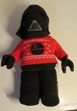 Star Wars Darth Vader Lego Holiday Plush Stuffed Figure Collectible Used Doll 14