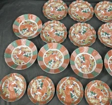 Dinnerware set Service 30pc,IMARI PEACOCK