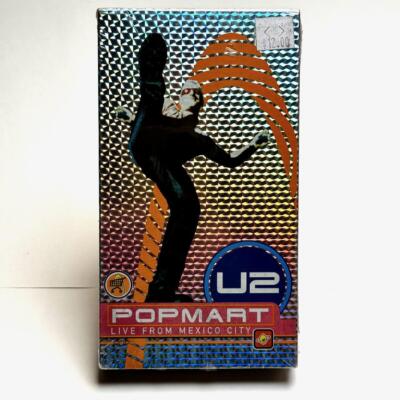 U2 PopMart Live from Mexico City VHS RARE SEALED Collectible 1990s HI-FI